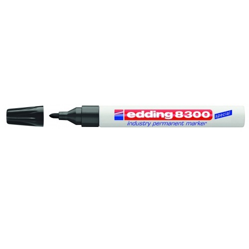 

Перманентный маркер Edding промышленный 15-3 мм Черный E-8300#1, E-8300#1