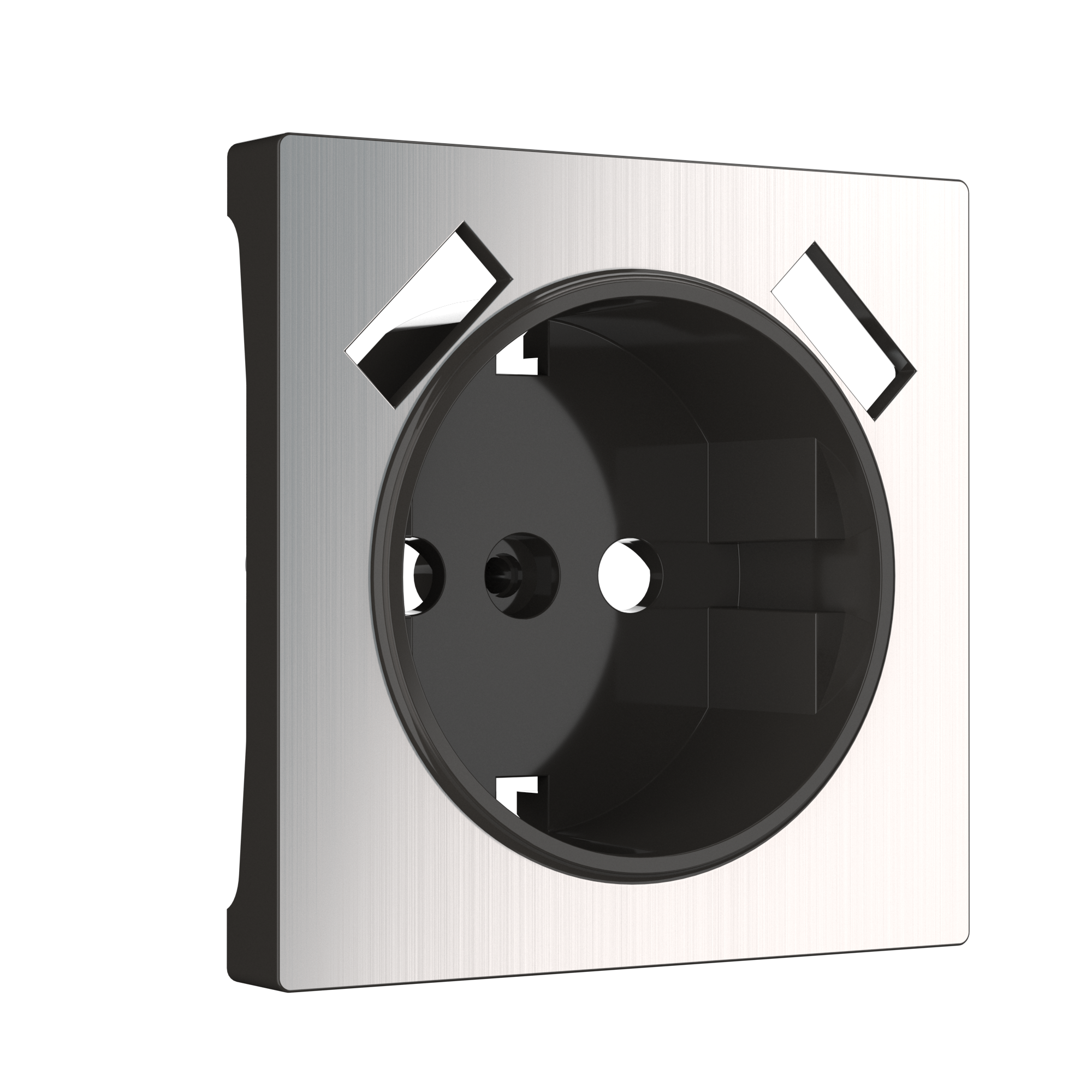 

Накладка для USB розетки (глянцевый никель) Werkel WL02-USB-CP, Серебристый