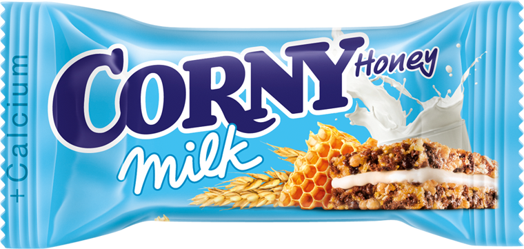 

Corny "Полоска злаковая с молоком и медом (Corny Milk Street)" 24 штуки по 30 г