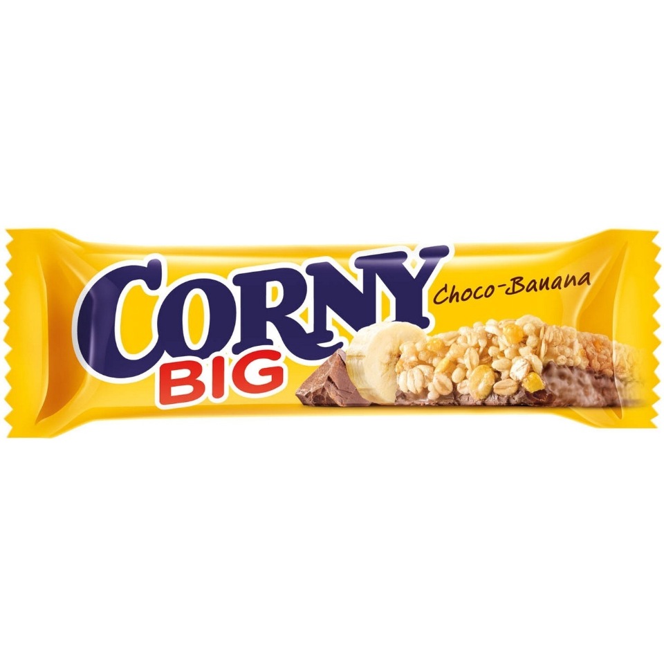 

Corny BIG с бананом и молочным шоколадом 24 штуки по 50г