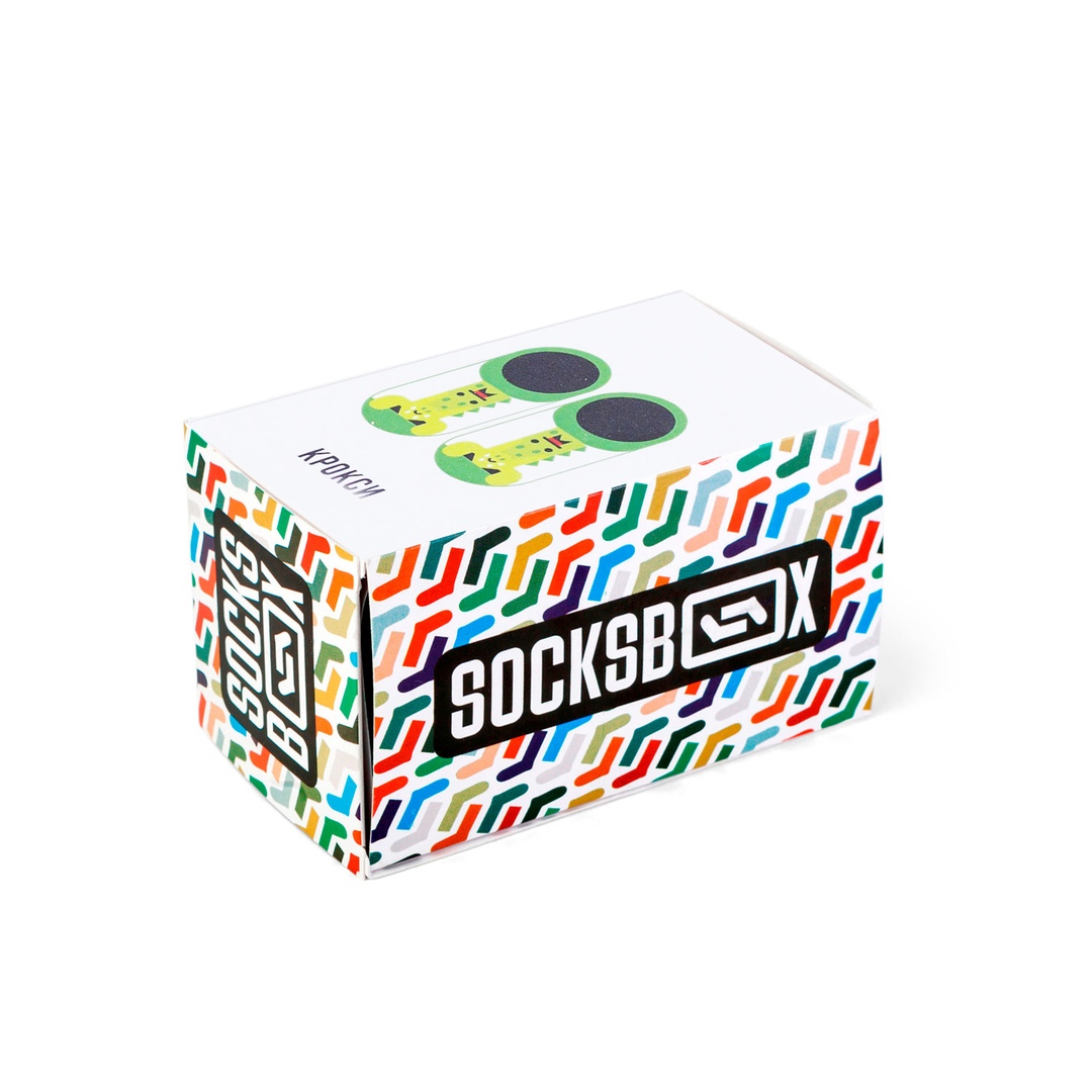 фото Носки унисекс socks box socksbox_crocsy зеленые 30-35