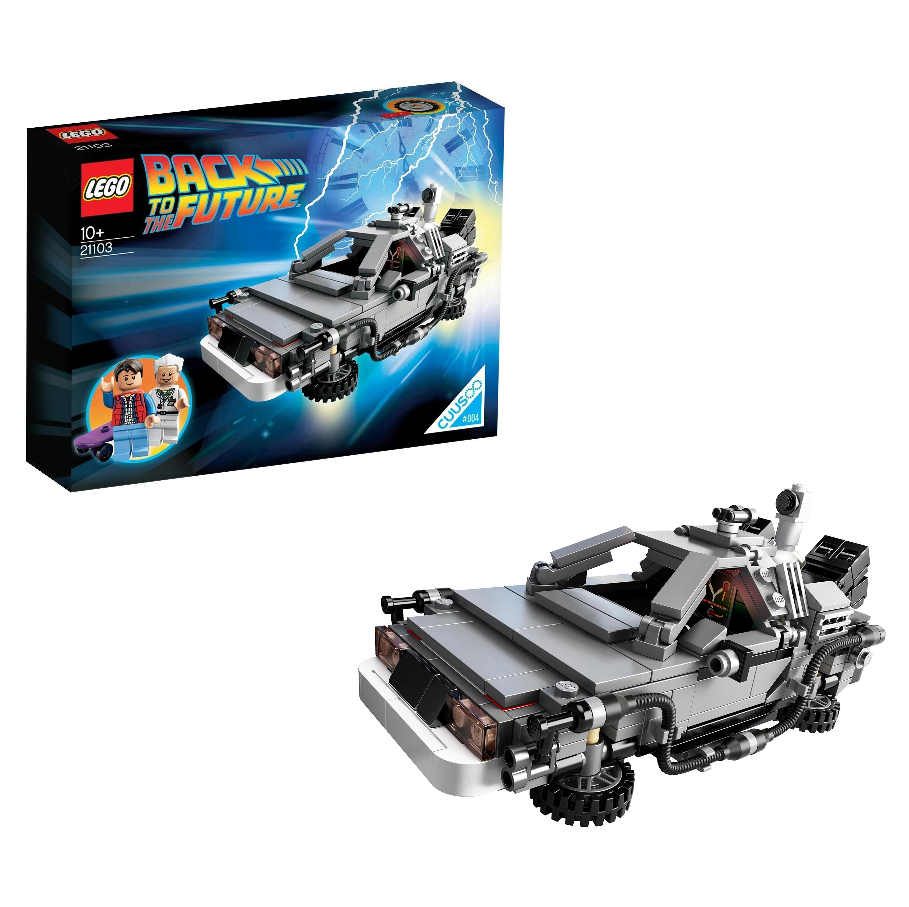 фото Конструктор lego ideas машина времени delorean (21103)