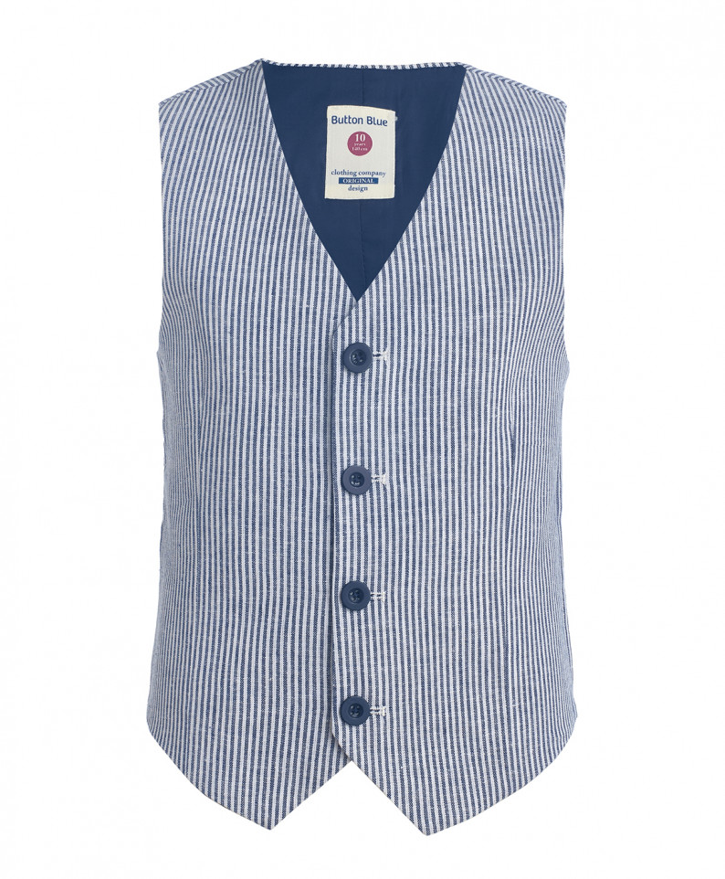 

Жилет детский Button Blue 119BBBP4701, синий, 104, 119BBBP4701
