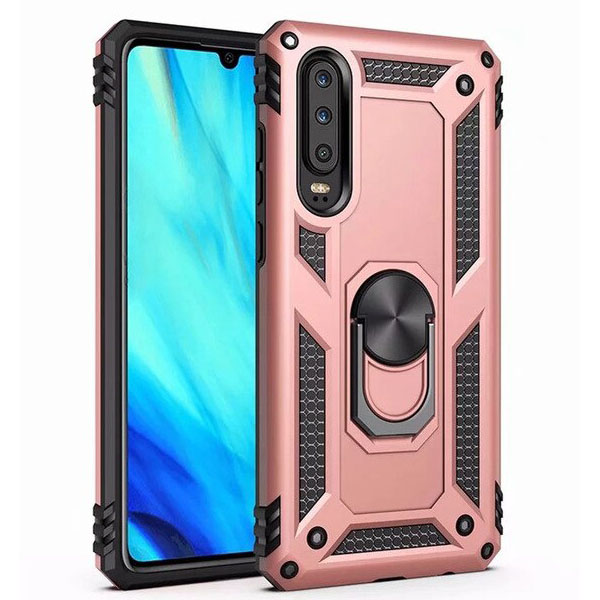 

Чехол Epik Serge Ring для Huawei P30 (Розовый / Rose Gold)