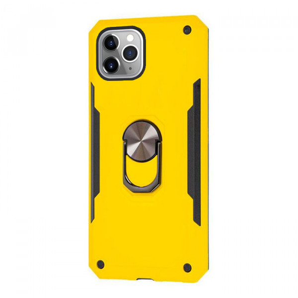 фото Чехол epik sg ring color для apple iphone 11 pro max yellow