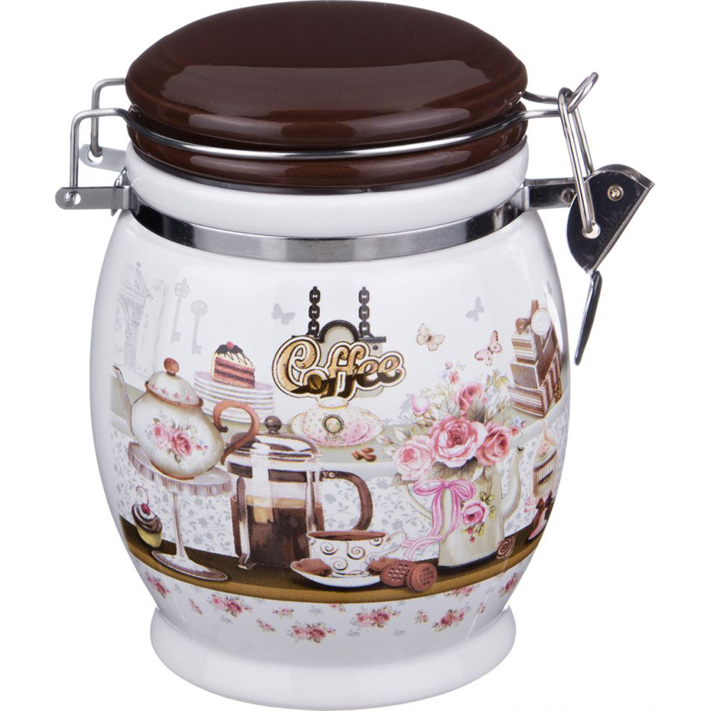 

Емкость для сыпучих продуктов AGNESS, Coffee, 0,75 л