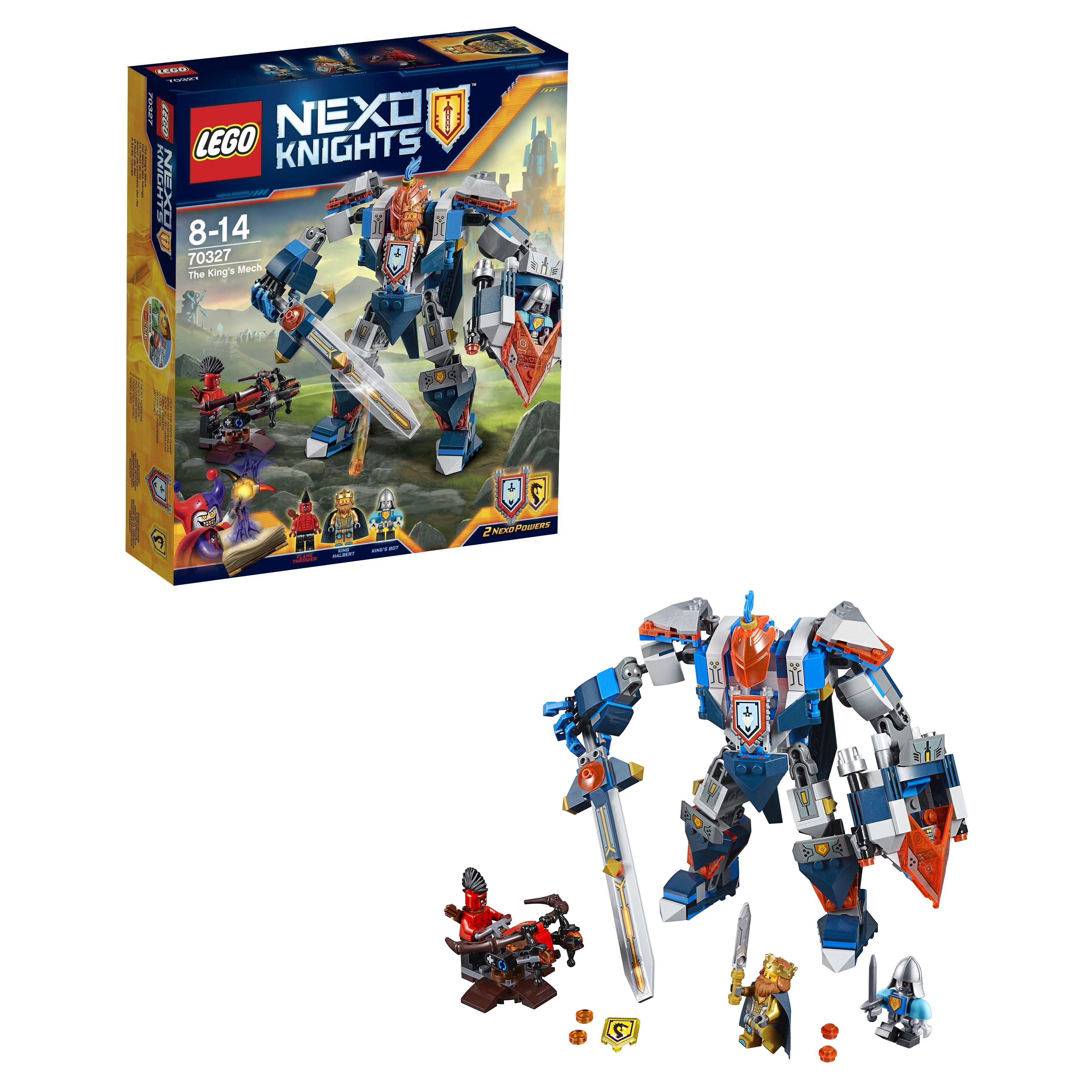 Купить Конструктор LEGO Nexo Knights Королевские доспехи (70327),