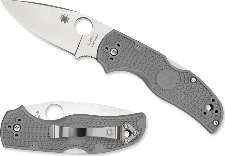 Туристический нож Spyderco 41PGY5, grey