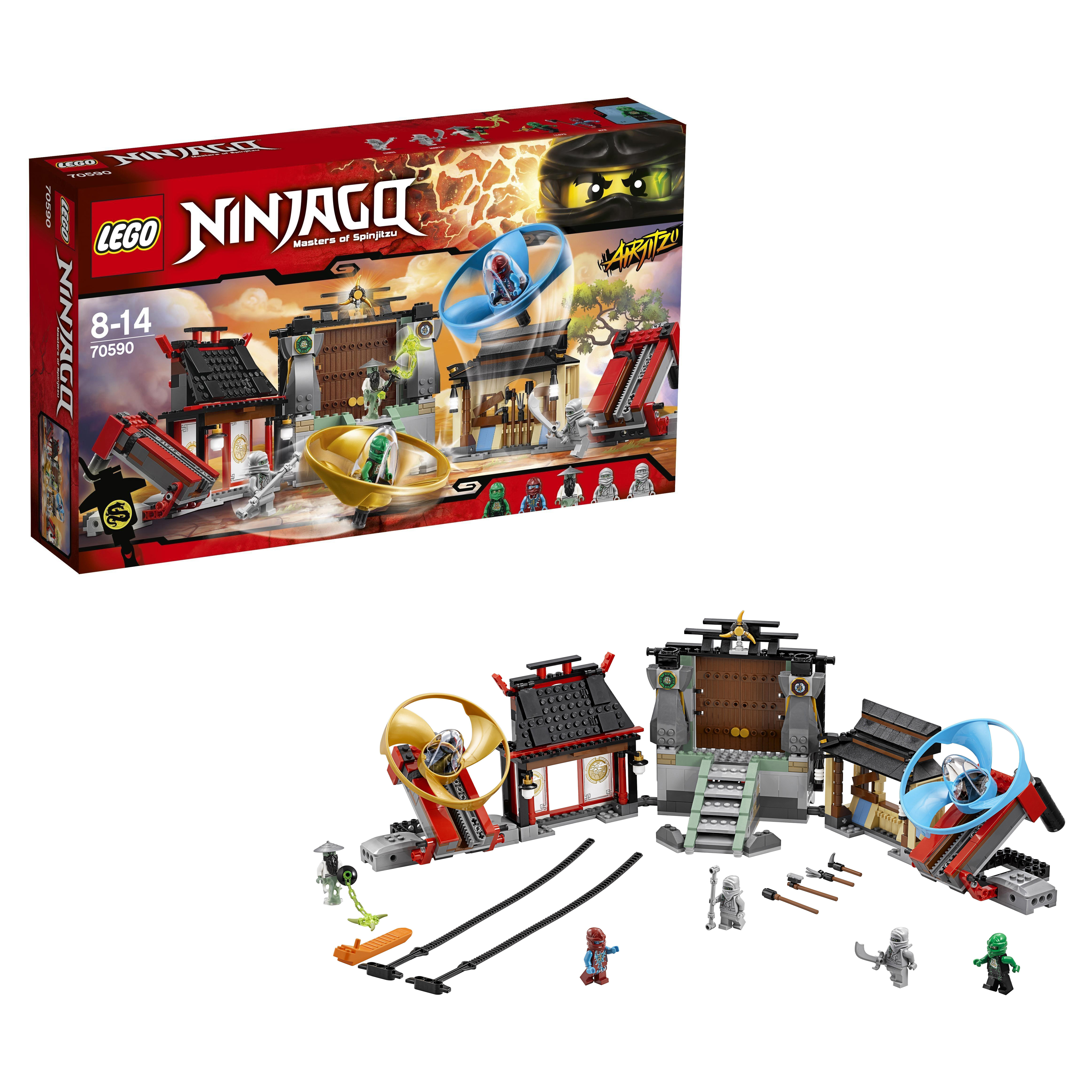 фото Конструктор lego ninjago аэроджитцу: поле битвы (70590)