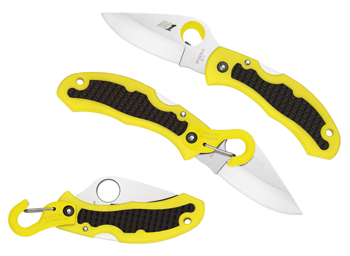 

Туристический нож Spyderco Snap-it Salt, yellow/black, Желтый, Snap-it Salt