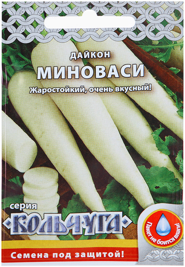

Семена дайкон Кольчуга Миноваси Е03600 1 уп.