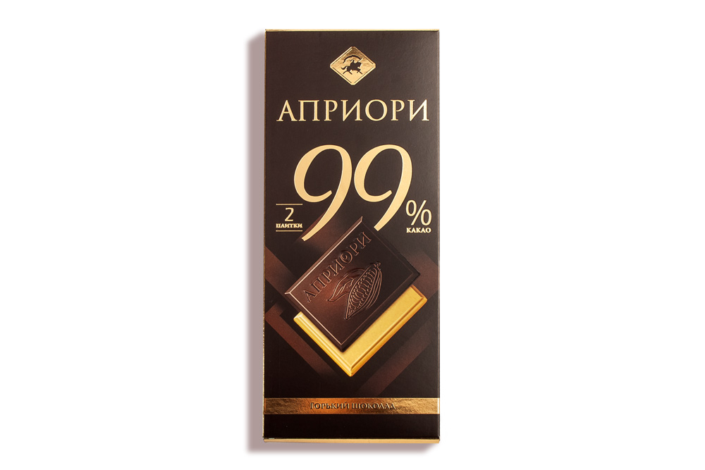 Шоколад Априори горький 99% какао 72 г