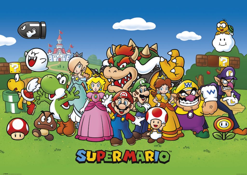 

Постер Pyramid GPA72021, Постер Super Mario: Animated