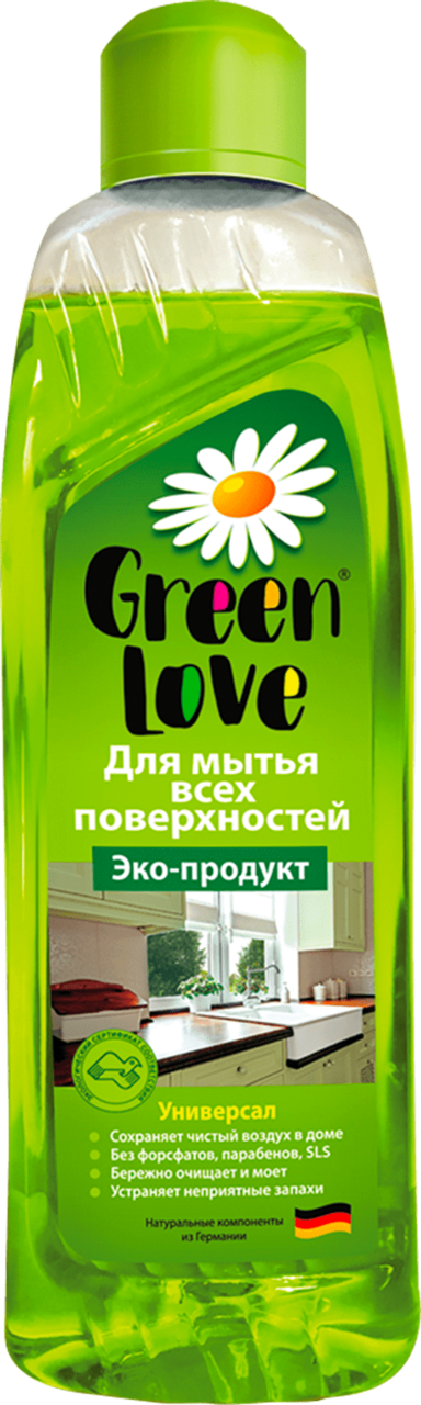 фото Средствоgreen love универсальное моющее 1000 мл