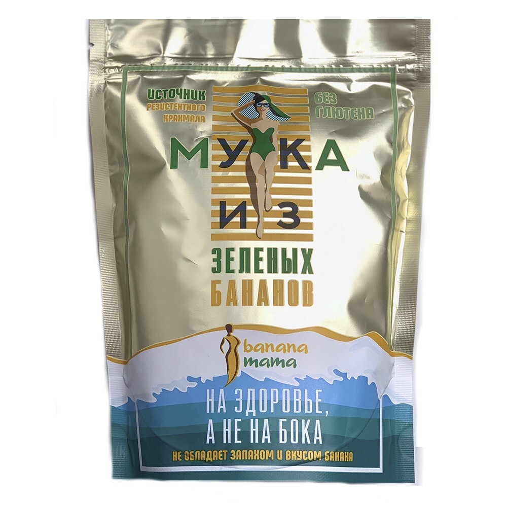 

Мука банановая Ufeelgood из зеленых бананов 300 г