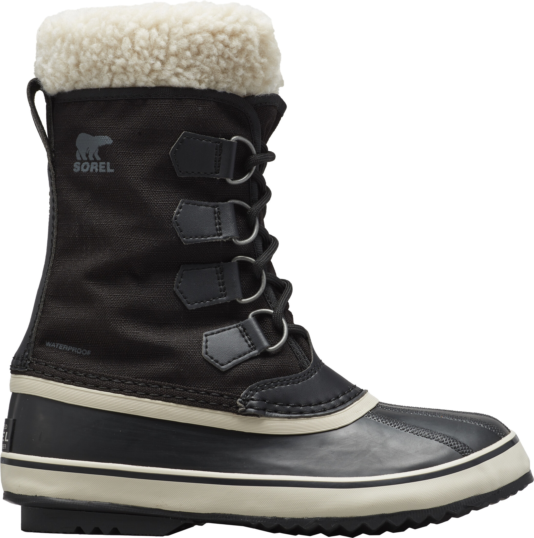 фото Ботинки sorel winter carnival, black/stone, 9.5 us