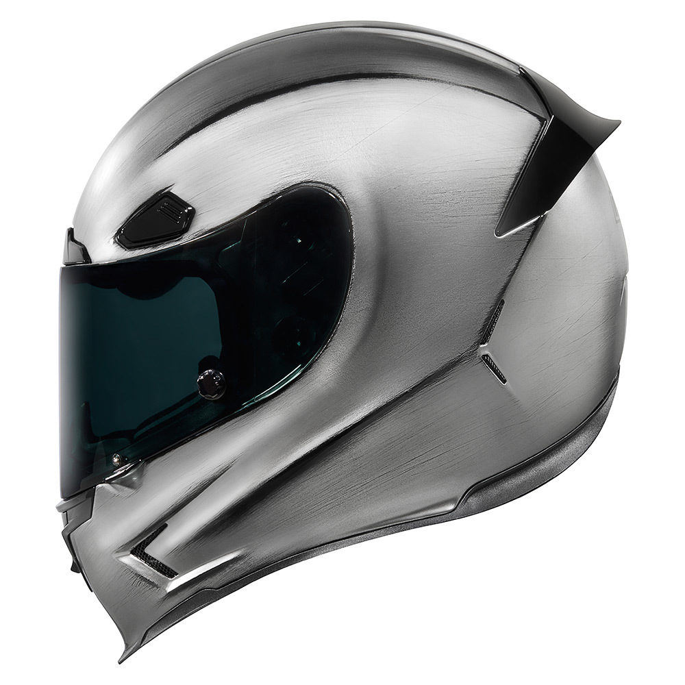 фото Шлем icon airframe pro quicksilver - silver, размер m