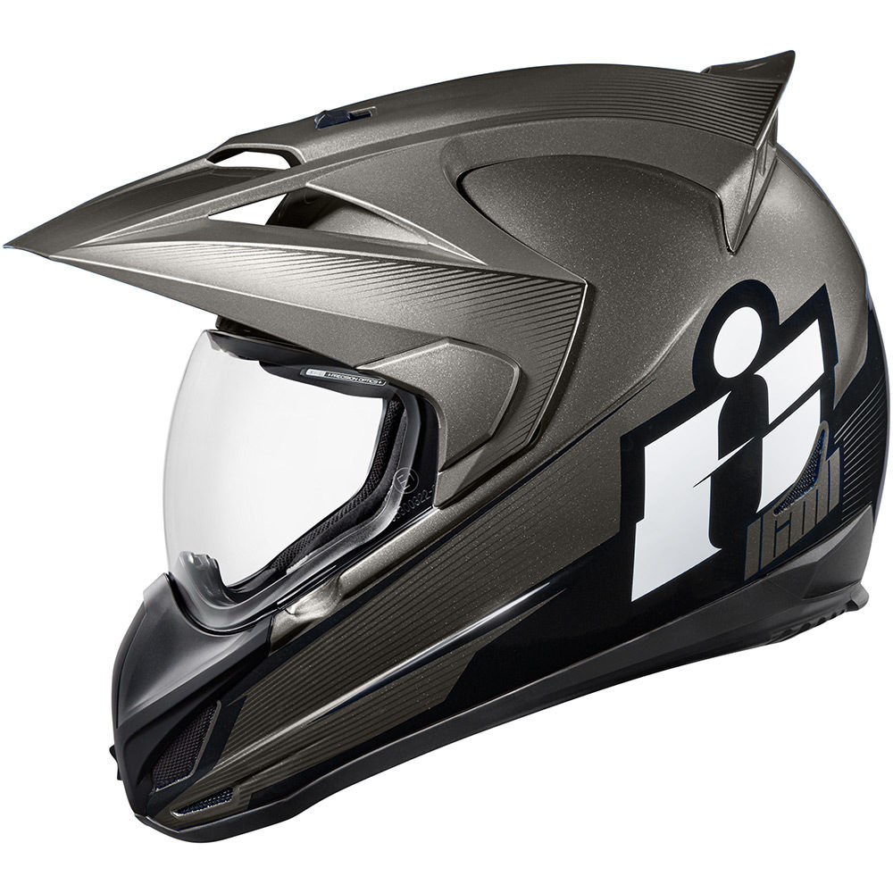 фото Шлем icon airframe pro quicksilver - black, размер m