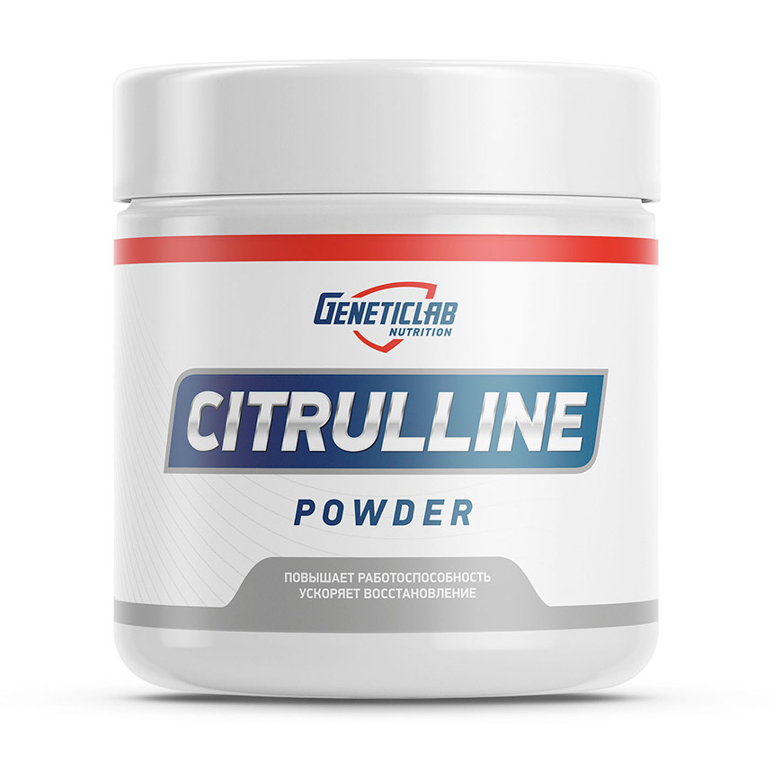 Citrulline Powder GeneticLab Nutrition, 300 г, unflavored