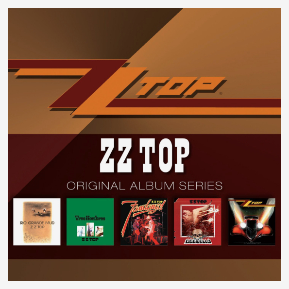 ZZ Top Original Album Series (Rio Grande Mud/Tres Hombres/Fandango/Deguello/Eliminator)