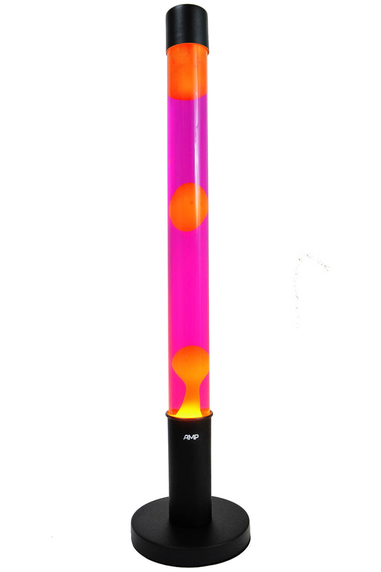 фото Напольная лава лампа amperia falcon оранжевая/фиолетовая (76 см)