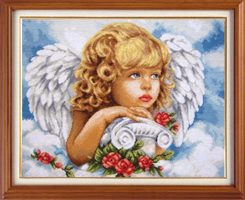 фото Набор для вышивания небесный ангел 285 х 36 см x-1408 expressions