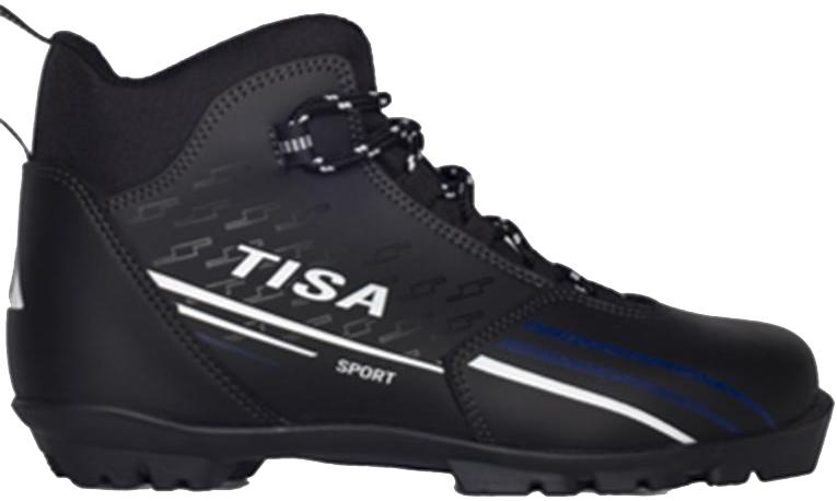 фото Ботинки для беговых лыж tisa sport 2021, black, 45