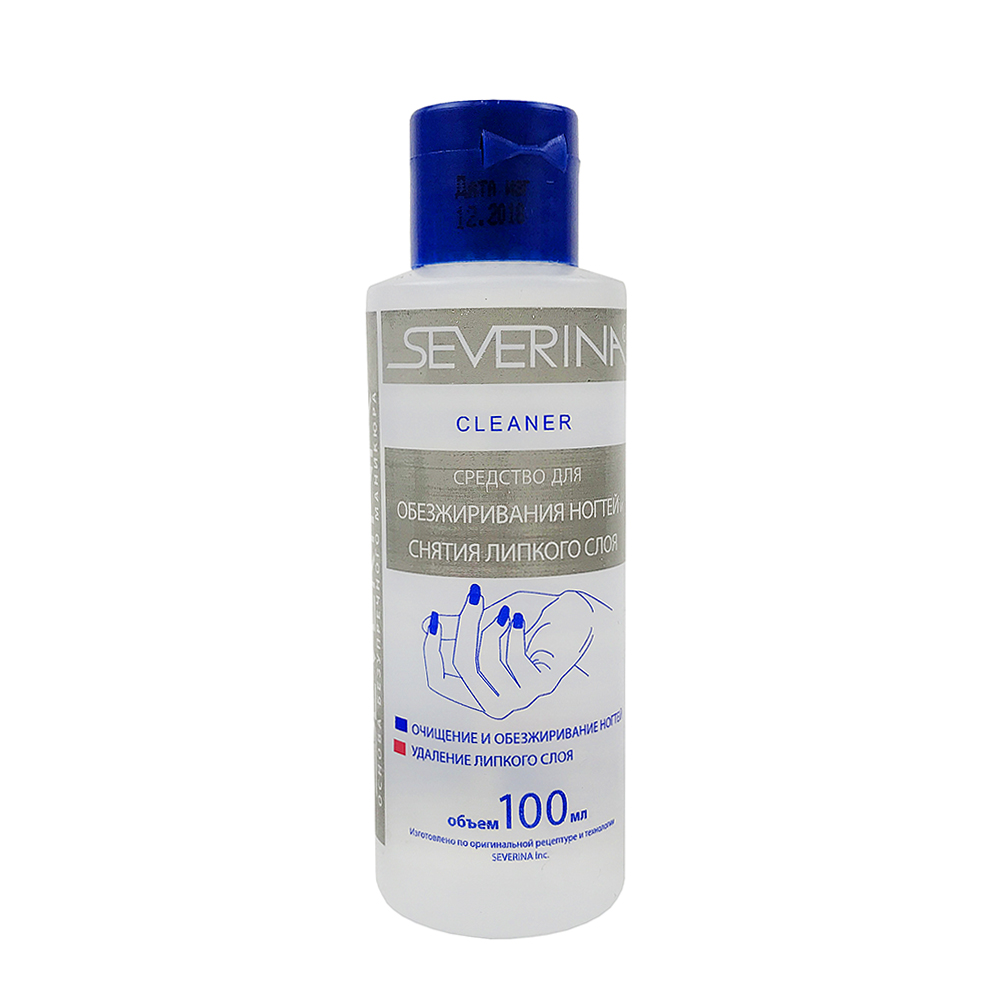 Жидкость для обезжиривания ногтей Severina, Cleaner, 100 мл de la ro жидкость для обезжиривания 300