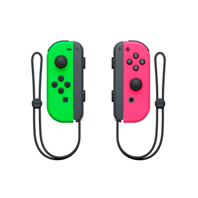 фото Геймпад nintendo switch joy-con hac-a-jafaa 2шт pink/green