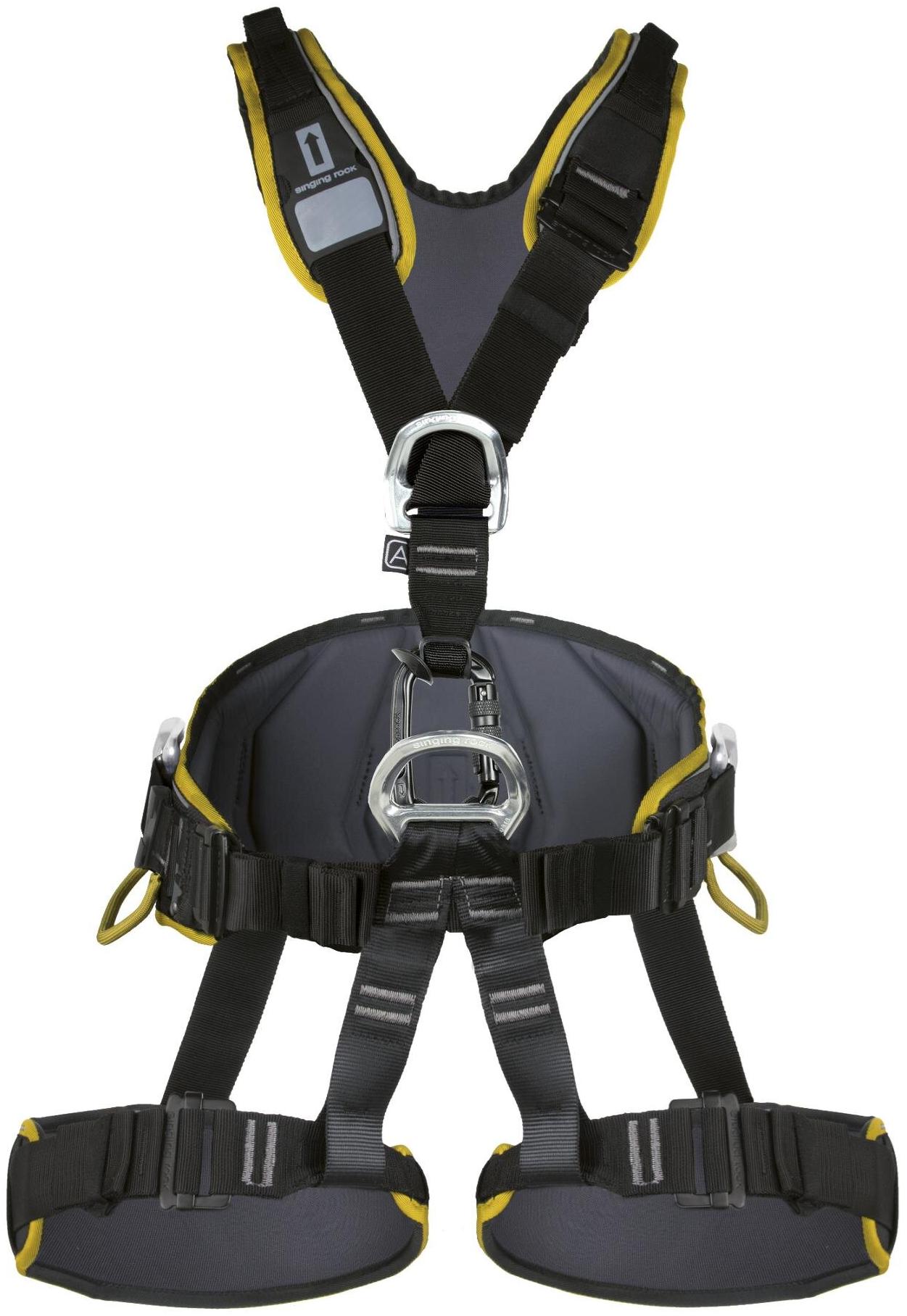 

Обвязка Singing Rock Expert 3D Standart Black/Yellow XL, Expert 3D Standart