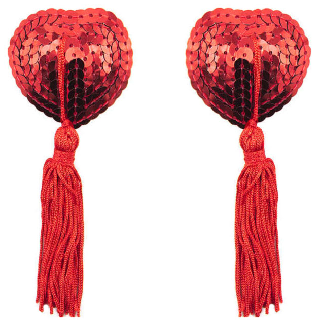 

Пэстисы Succo с игривыми кисточками Anais, Красный, 157775-SM