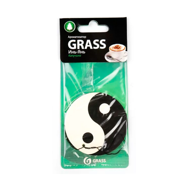 

GraSS ароматизатор картонный Инь янь Капучино
