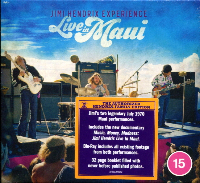 

Jimi Hendrix Experience / Live In Maui (2CD+Blu-ray)