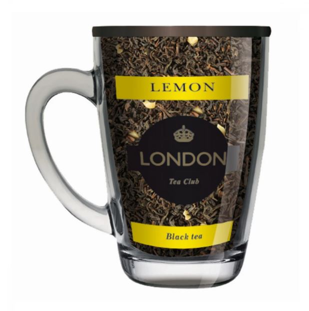 Чай London Tea Club черный лимон 70 г