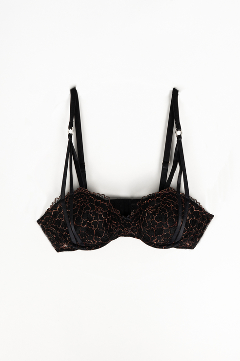 фото Бюстгальтер женский guess o02c12pz01p черный 32b