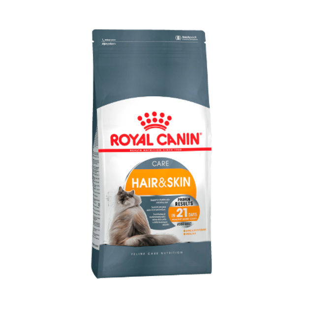 фото Сухой корм для кошек royal canin hair & skin care, для кожи и шерсти, 0,4кг