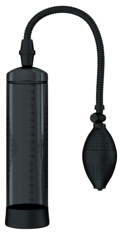 Черная вакуумная помпа с грушей Сумерки богов