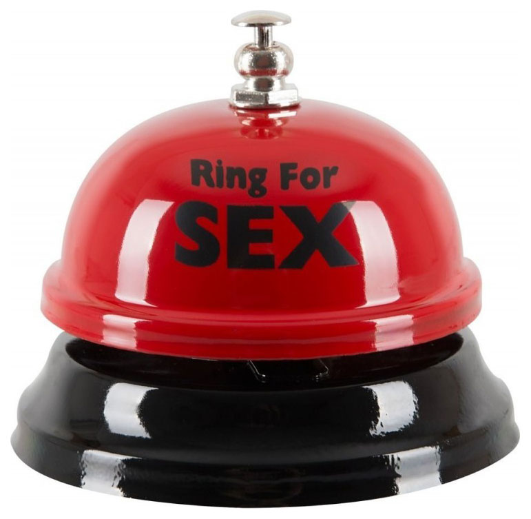 фото Настольный звонок с надписью ring for sex orion