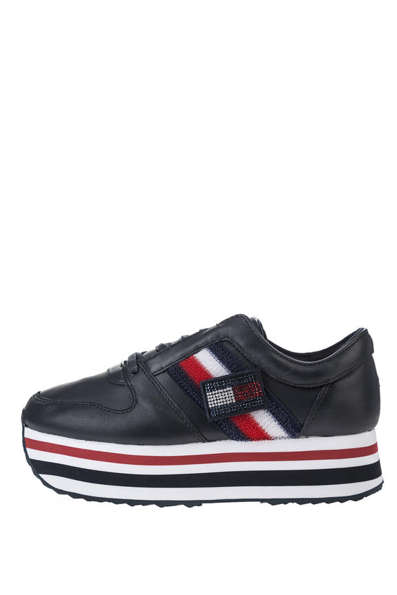 

Кроссовки женские Tommy Hilfiger FW0FW04595 синие 40 US, Синий, FW0FW04595