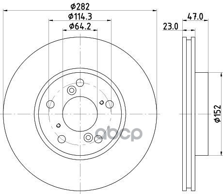 фото Тормозной диск nisshinbo nd8027k