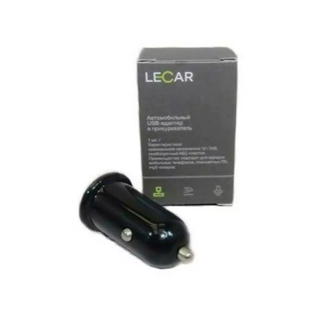 Адаптер автомобильный Quick Charge 3.0 LECAR000025209