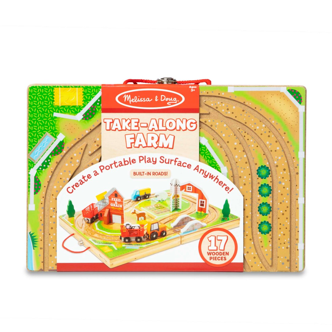 

Транспортный набор в чемоданчике Melissa & Doug Ферма