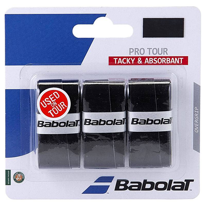 фото Овергрип babolat pro tour x3, -, черный, для разного уровня