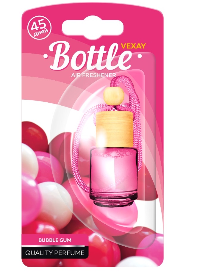 фото Ароматизатор vexay aroma подвесной флакон с крышкой aroma bottle bubblegum vxbl-7