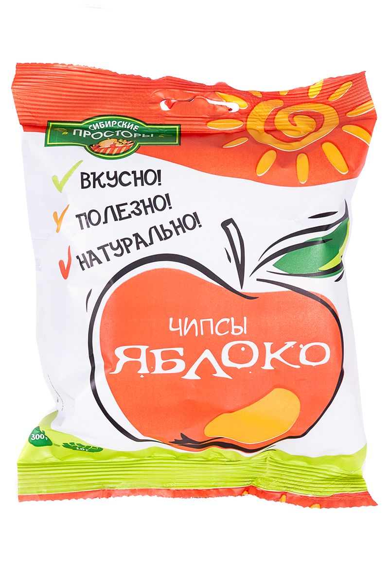 

Чипсы Сибирские Просторы яблоко 20 г