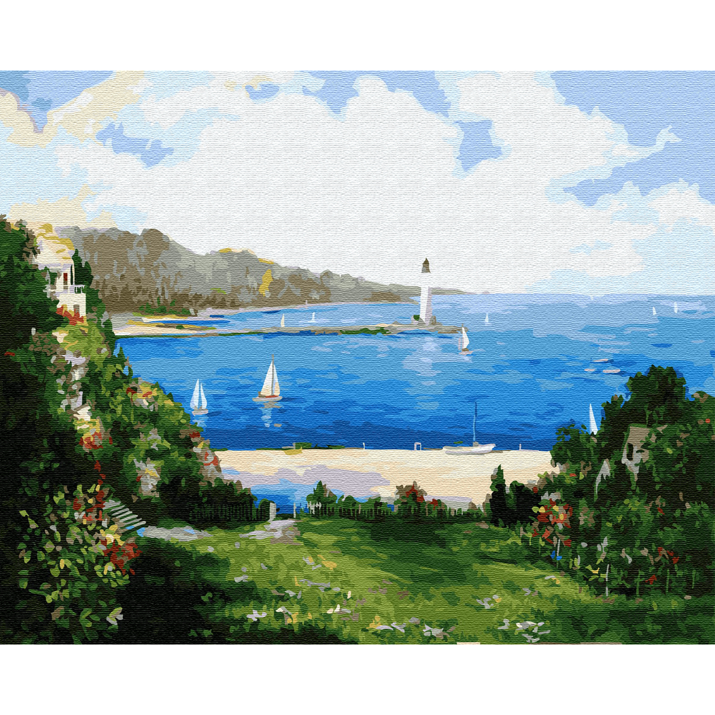 

Картина по номерам Molly Сунг Ли. Маяк на заливе, Сунг ли маяк на заливе