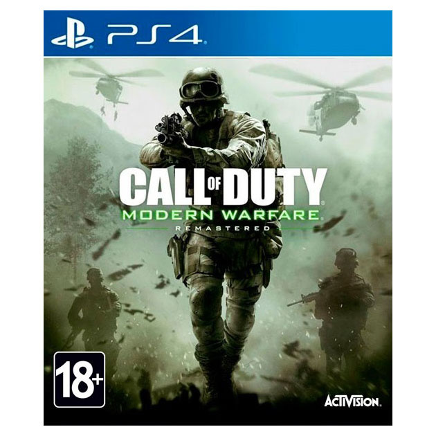 Игра Call of Duty: Modern Warfare Remastered для PlayStation 4