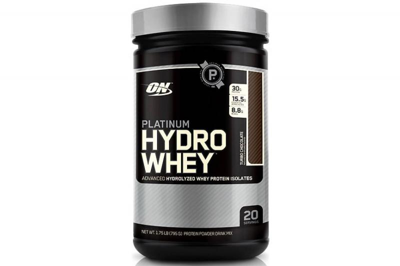 фото Протеин optimum nutrition platinum hydrowhey, 795 г, turbo chocolate