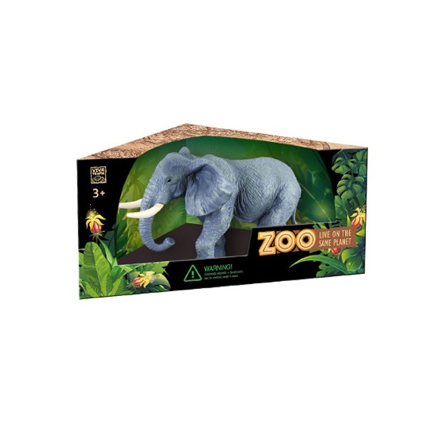 Фигурка VIVA TERRA Zoo. Слон, 67438