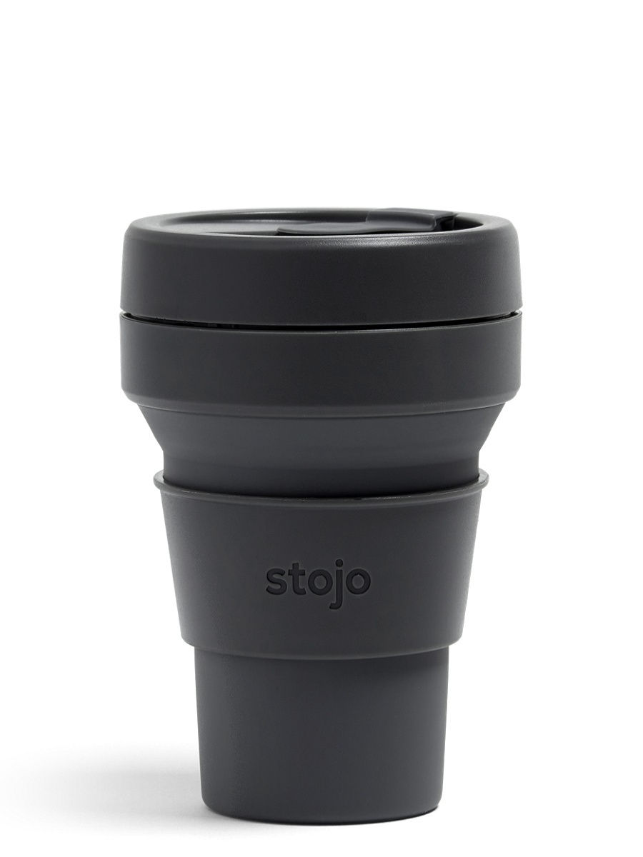 фото Стакан stojo pocket cup 355 мл, carbon